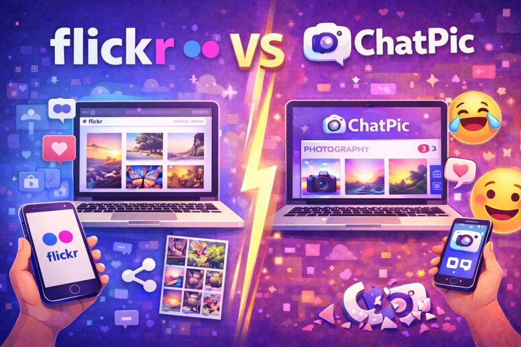 Flickr vs ChatPic: Comparison